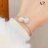 Elegant  Imitation Pearl Bracelet Multilayer Stretchable Pearl Bracelet