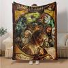 The Hobbit: An Unexpected Journey Poster PrintPrint Blanket, Soft Blanket For Sofa Office Bed And Travelling Daughter Birthday Gift esj369