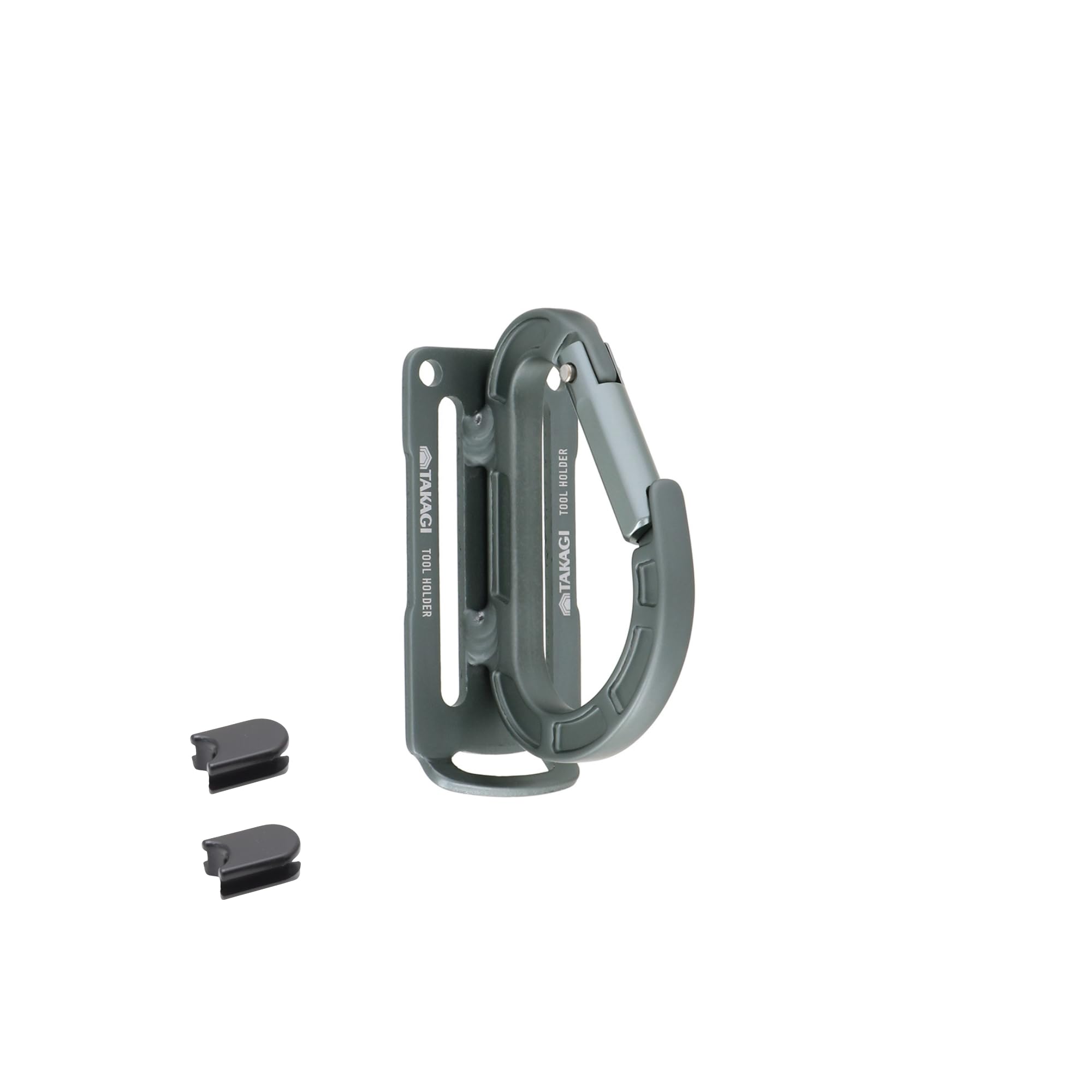 

Takagi TAKAGI Aluminum Tool Holder Gunmetal Comes with 2 Spacers Belt loop width adjustable Reduces vertical and horizontal slippage Does not slip