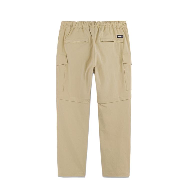Timberland Quick-Dry Stretch Detachable Loose Fit Outdoor Pants Men Pants Licorice-Yellow A66XQDH4