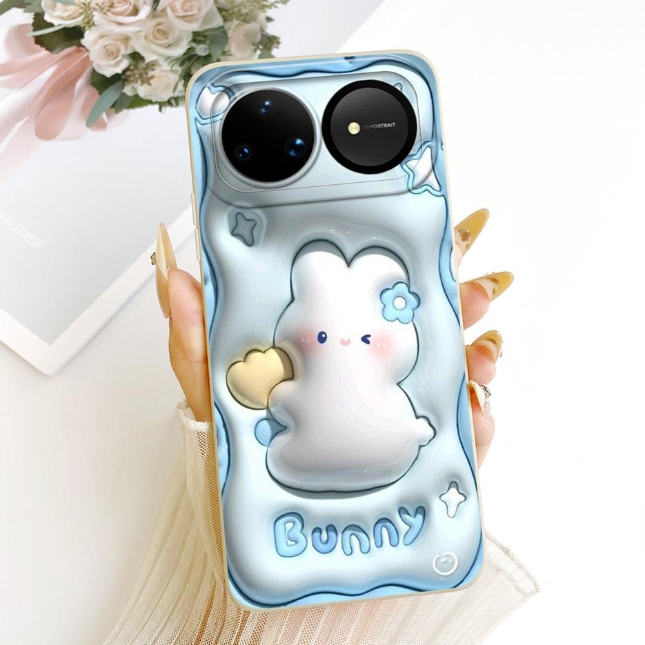 Für Huawei Nova 15 Pro Ultra 5G Hülle Niedliches Kaninchen Mode Cartoon Hülle Silikonhülle Für Huawei Nova 15 Ultra Nova15 Weiche Fundas