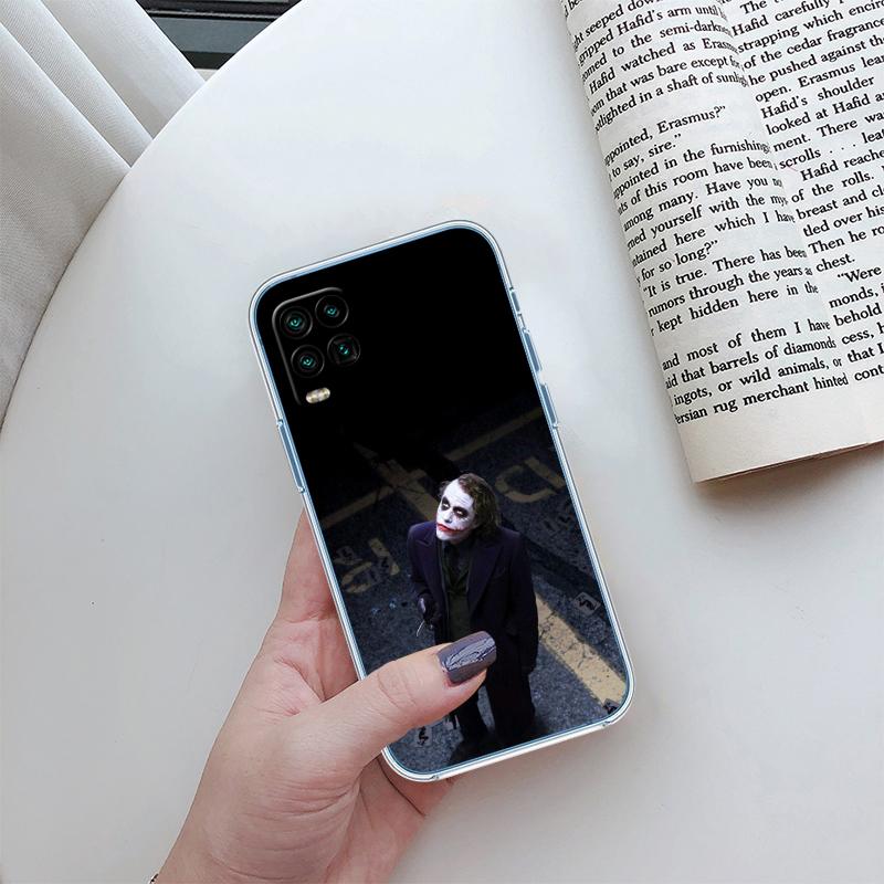 Joker Art Transparent Phone Case for Motorola Moto Edge 20 30 40 50 S30 Fusion Ultra Pro Neo Lite + G200 G23