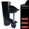 Outdoor Umbrella Clip Base for Balcony, Table, Bench, and Beach – Fits Round Steel Pipes