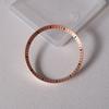 30.5*27.5mm Mod Scale Mark Watch Chapter Ring Brass For SKX007 SRPD NH35 NH36 Movement Watch Case Repair Tool Parts