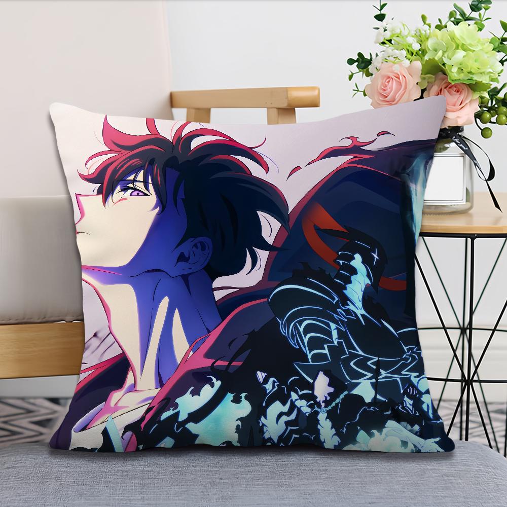 blood Hot soft Season2 Comfortable Pillow Case for Sofa Living Room Home office Decor Anime and Solo Leveling Protective  Covers