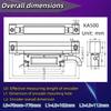 Sino KA-500 Slim Linear Glass Scale Ruler Digital DRO Grating Ruler 1um TTL Precision Measurement Small Thin 370-770mm