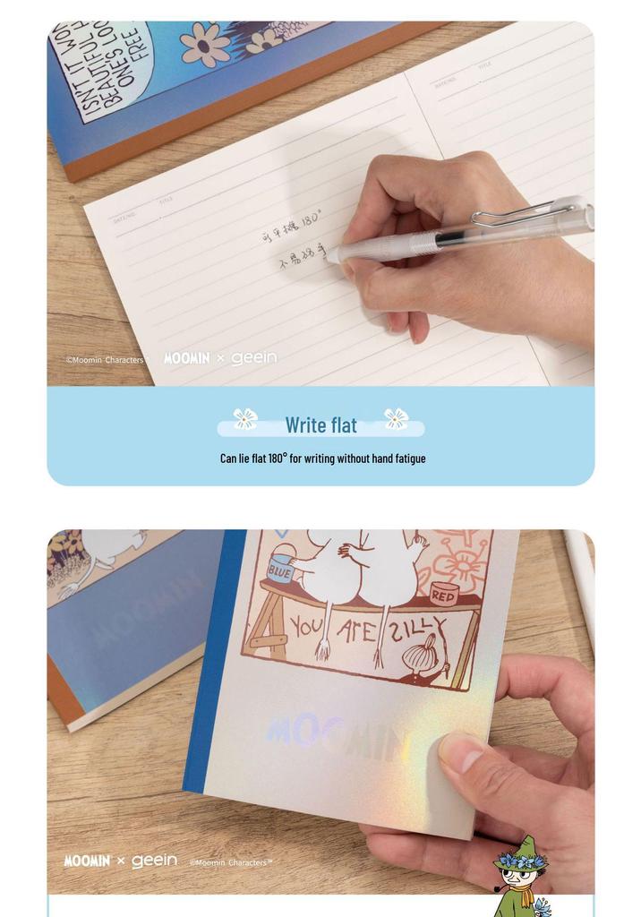 Moomin Meets You Series Wire-O Bound B5 Student Planner & A6 Classroom Notes Book