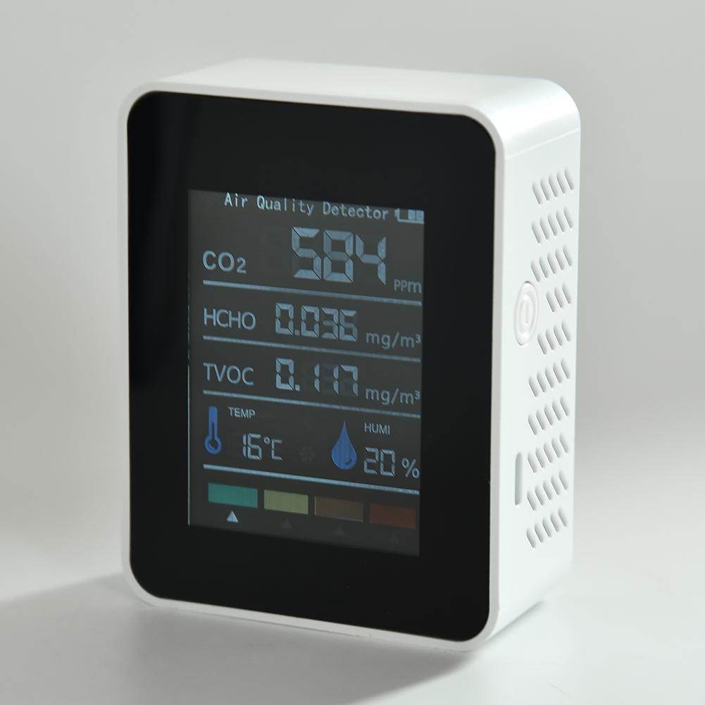 Air Quality Monitor 89 * 70 * 35mm ABS Material Brand New