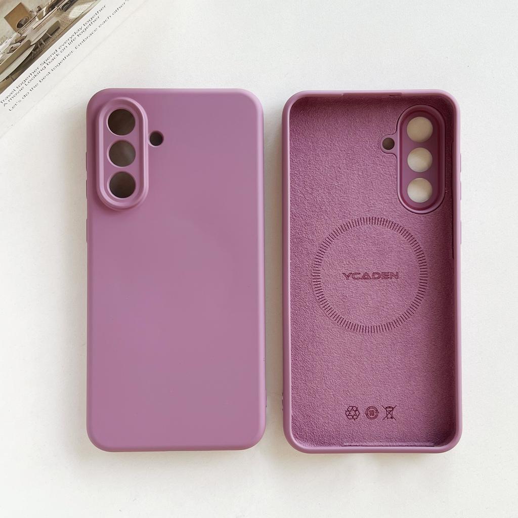 For Magsafe Matte Silicone Original Case For Samsung S26 S25 S24 S23 S22 Plus Ultra A56 A16 A55 A54 Magnetic Shockproof Cover