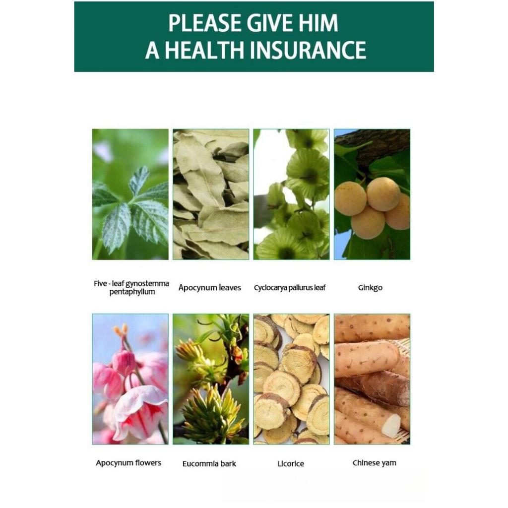 3 in 1 Natural Herbal Tea Anti-hyperlipidemic hypertensive hyperglycemia