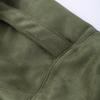 Fashion Suede Zipper Bomber Jacket for Women Vintage Turn Down Collar Long Sleeve Coats Lady New Streetwear Loose Short Outerwear Commute Spring New
