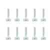 10 pièces M6 40 T Vis coulissantes Écrous en T métalliques pour le travail du bois