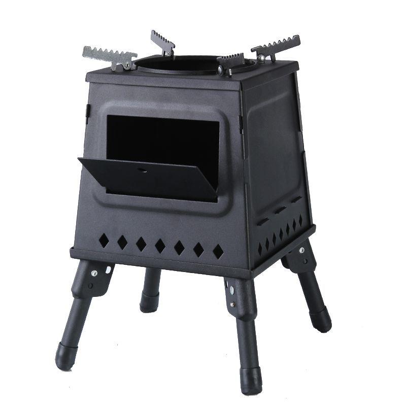 Portable Folding Outdoor Camping BBQ Firewood Stove Small