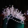 Multipurpose Crystals and Pearls Tiaras for Women Princess Headpieces for Birthday Parties Supplies and Formal Event