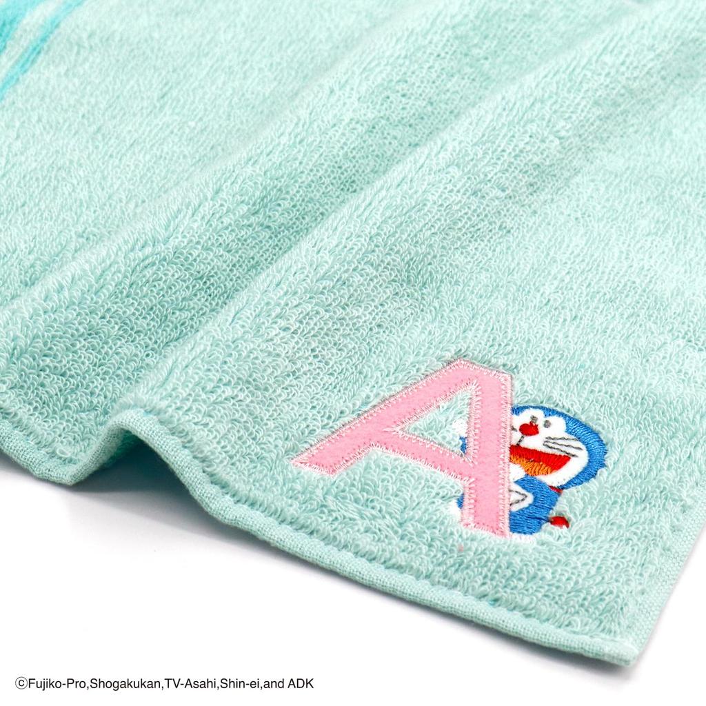 Towel Museum Doraemon Smart Towel BA Initial 25 X 25 Cm Handkerchief, Blue, A, 21-2440075, Approx.