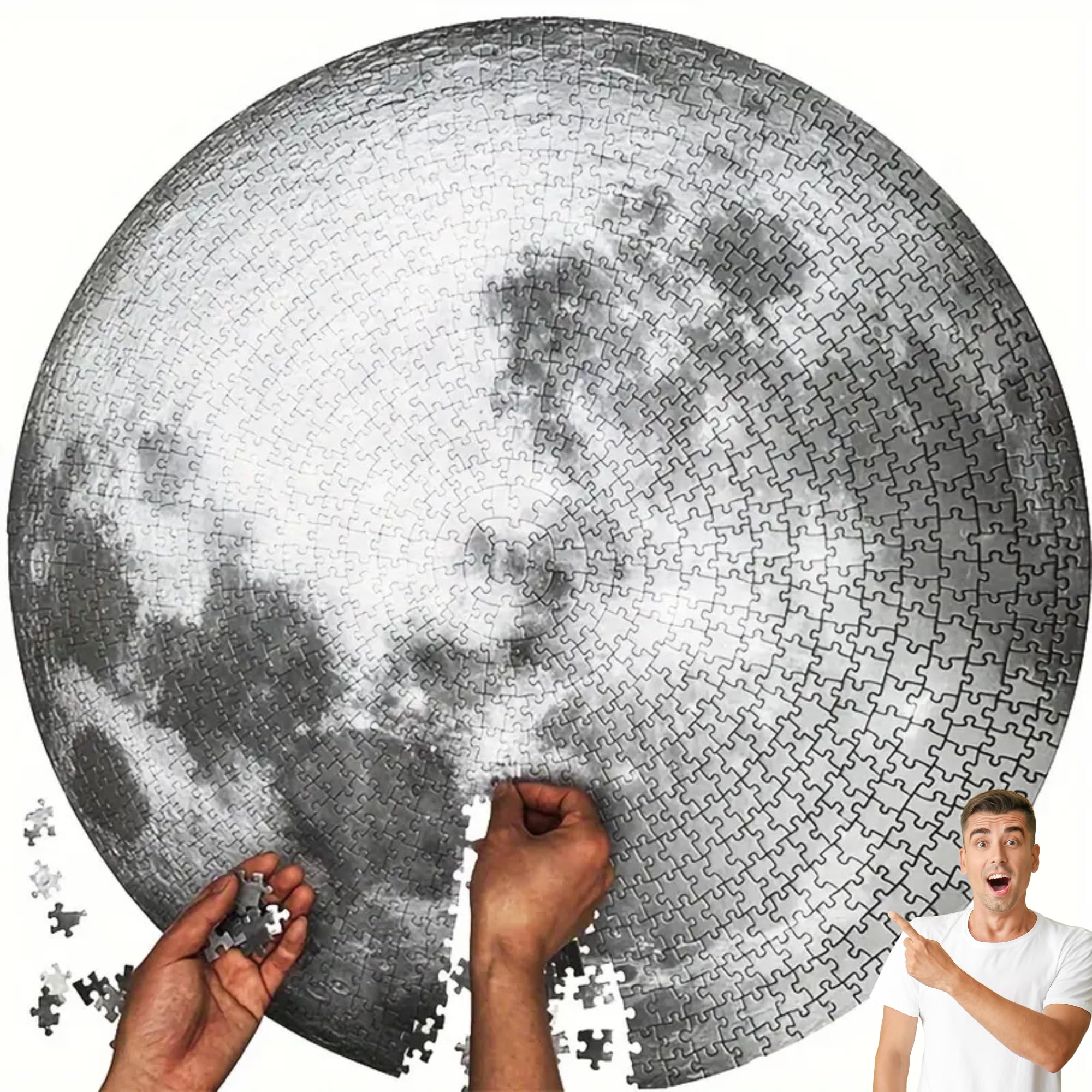 

Puzzle 1000 Pieces Flat Puzzle for Interior Stylish SuyasuwaJigsaw Adults, Difficult, Monochrome, Decor, Gift, (Mon)