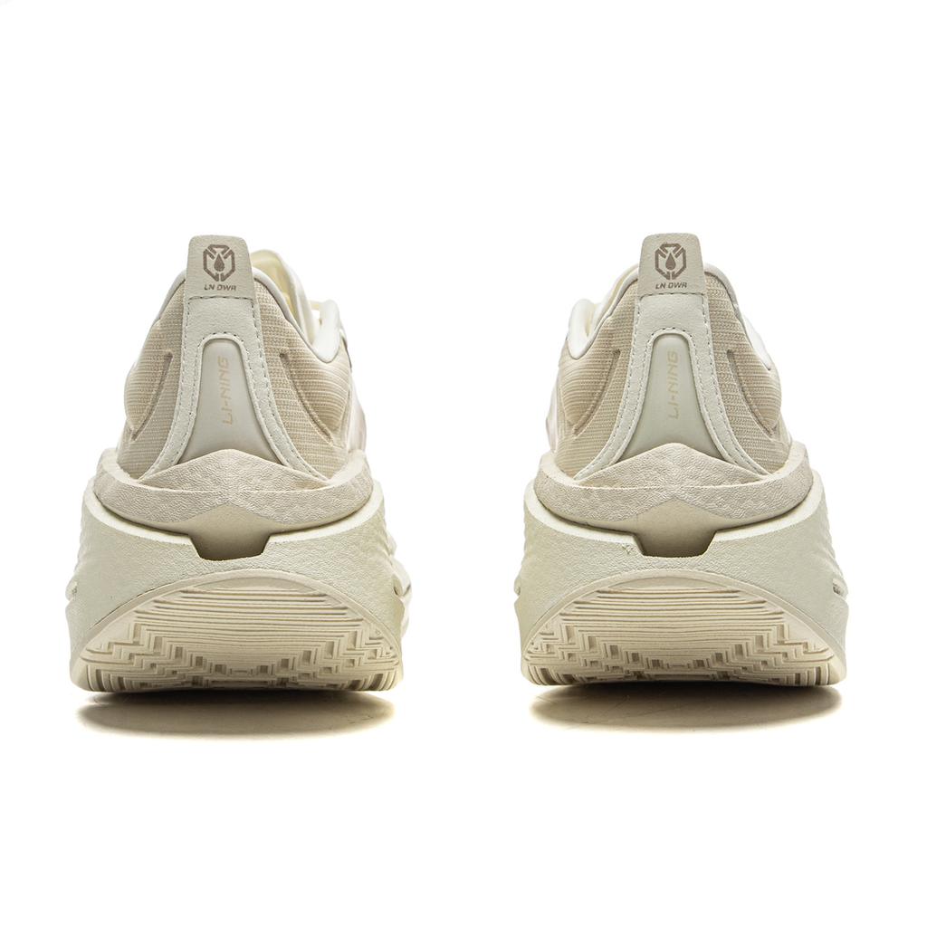 Li Ning Shadow 3 Essential Cushioning Support Rebound Low top Running Shoes Women's Khaki ARRV002-37