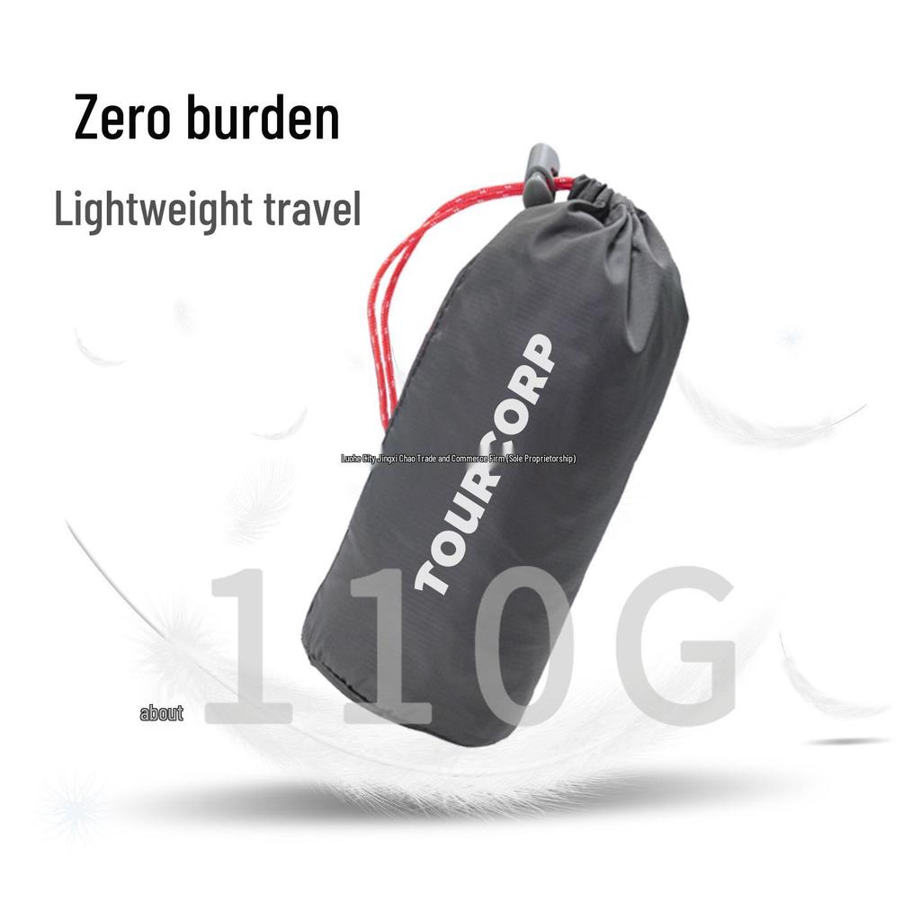 Lightweight Summer Outdoor Sleeping Bag Liner - Portable, Thin, Stain-Proof, White, Duck Down-Free.