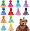 Mini Finger Pet Birthday Party Hat for Hamsters, Parrots, and Lizards