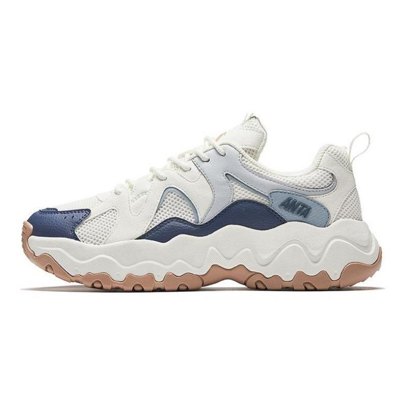 Anta Men Low-Top Lifestyle Casual Shoes White Blue 912528891-2 42