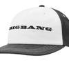 BIGBANG World Tour 20° Anniversario MD Cappellino da Baseball Bicolore Bianco e Nero Nuovo di Zecca