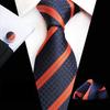 Plaid Men's Tie, Pocket Square & Cufflinks Set (3-Piece) 2025