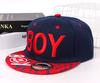 Boy Letter Embroidered Hip Hop Cap Unisex Kids Snapback Cap kids Baseball Cap Sun Hat For girls dance