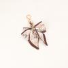 Women's Ribbon Bow  Fashion Weaving Silk Scarf Keychain Pendant Keyring Charm Bag Car Keychain Keychain Accessories