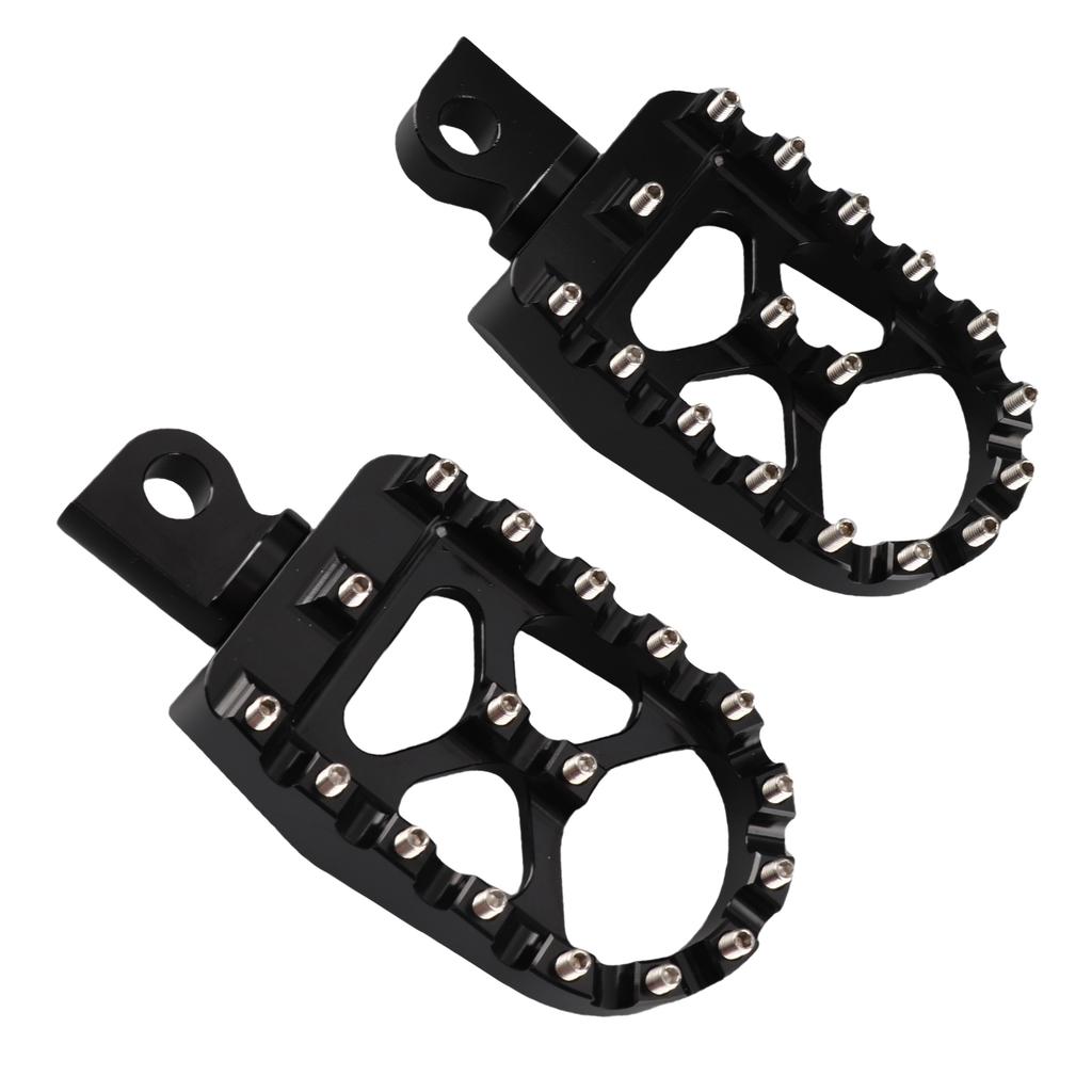 Universal Motorcycle Footrest Foot Pedal 10mm Install Dia CNC Aluminium Alloy