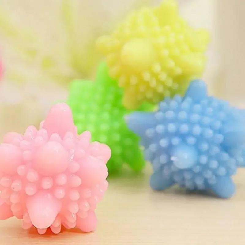4pcs/Set Random Color Reusable Washing Machine Cleaning Remove Stains