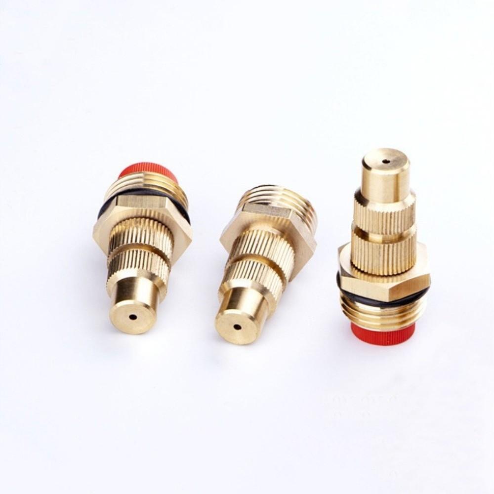 Adjustable Brass Nozzle Heavy Duty Adjustable Nozzle Twist Hose Nozzle  For Watering Gardens