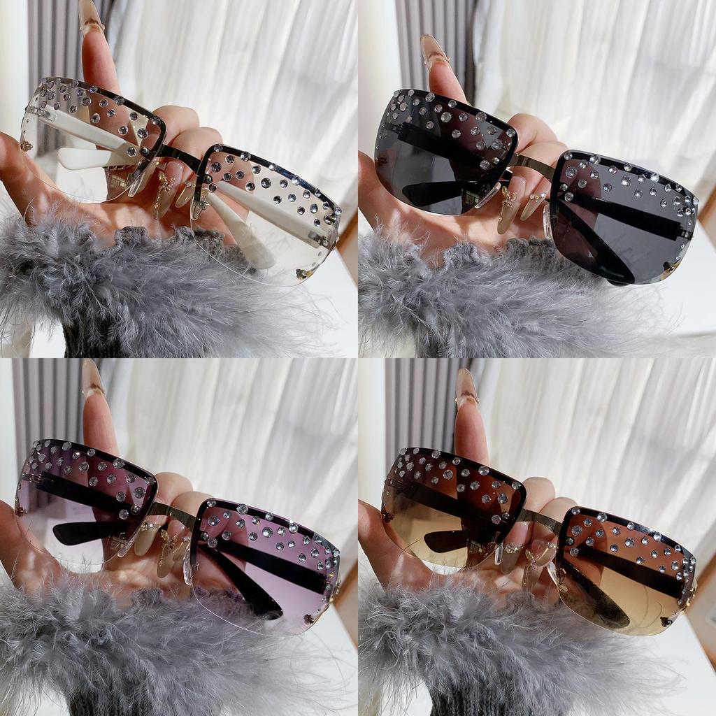 Fashion Unisex Square Frame Sunglasses With Protection For Travel And Parties
