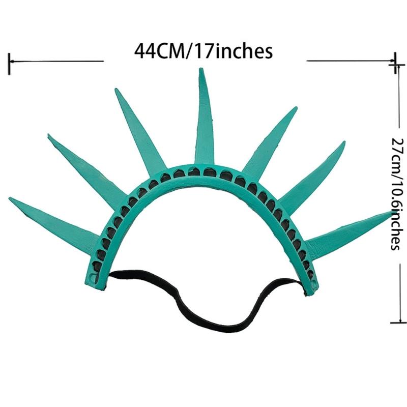 Statue of Liberty Crowns and Torch 4th of Julys Outfits Statue of Liberty Costume Accessories Cosplay Halloween Costumes