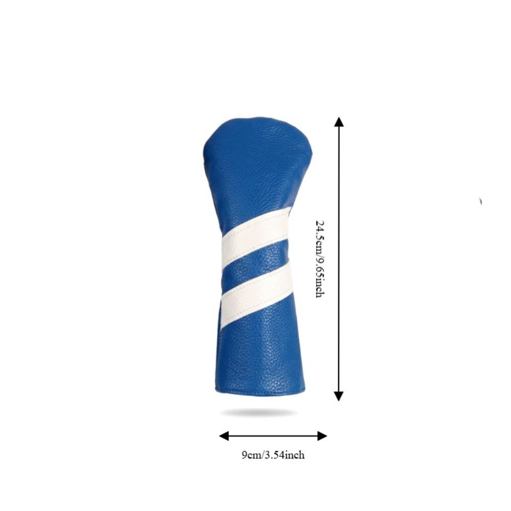 Navy Blue Club Head Cover Plush Lining Fairway Wood Cover Golf Club Protector  Golf Club Storage S UT/Hybrid Cover