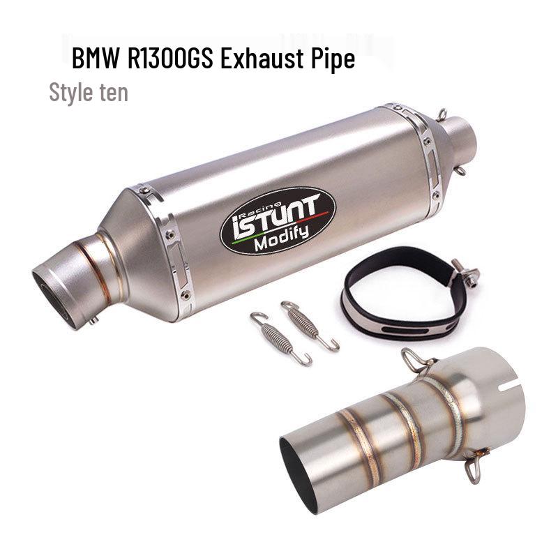 R1300GS ADV Exhaust Modification: Titanium Alloy Header, Mid-section, Tail Section