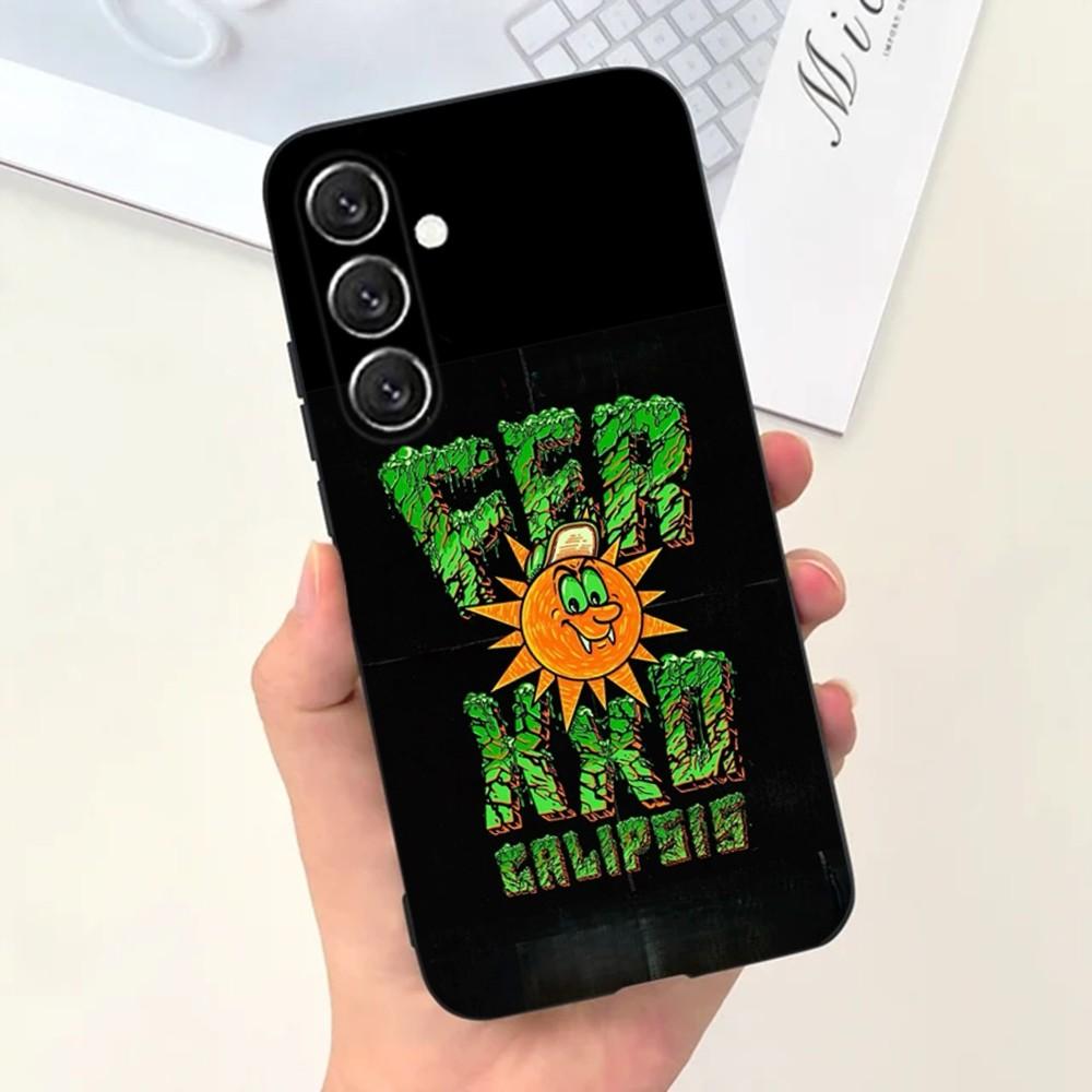 Singer F-Feid Ferxxo SIXDO Phone Case For Samsung S25,S24,S21,S22,S23,S30,Ultra,S20,Plus,Fe,Lite,Note,10,9,5G Black Cover