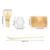 Teaware Matcha Making Tool Set Bamboo Tea Whisk Tea Scoop Bowl Bamboo Tea Whisk Holder Teaware Set Home Decoration Accessories