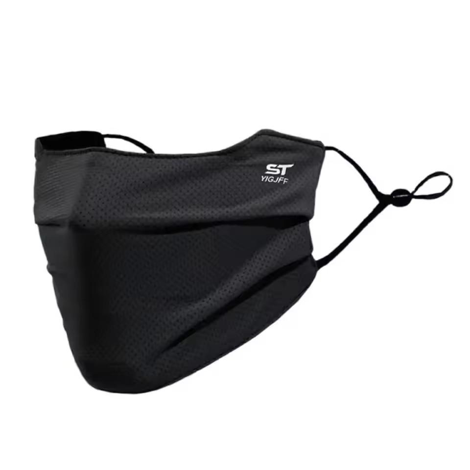 Cooling Mask for Women Men Ice Silk Driving Summer Face Cover Lightweight Washable Breathable Cycling Ice Silk Shopping Sun Mask