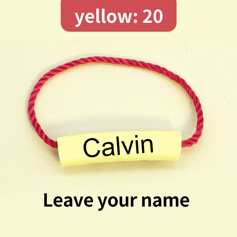 Name Ring Waterproof Baby Shoe Bag Name Sticker Shoe Ring Buckle Kindergarten Name Buckle Pendant