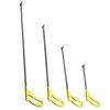 Auto Body Dent Puller Haken Dent Reparatur Flache Haken Edelstahl Push Stangen Körper Dent Entfernung Paintless Dent Reparatur