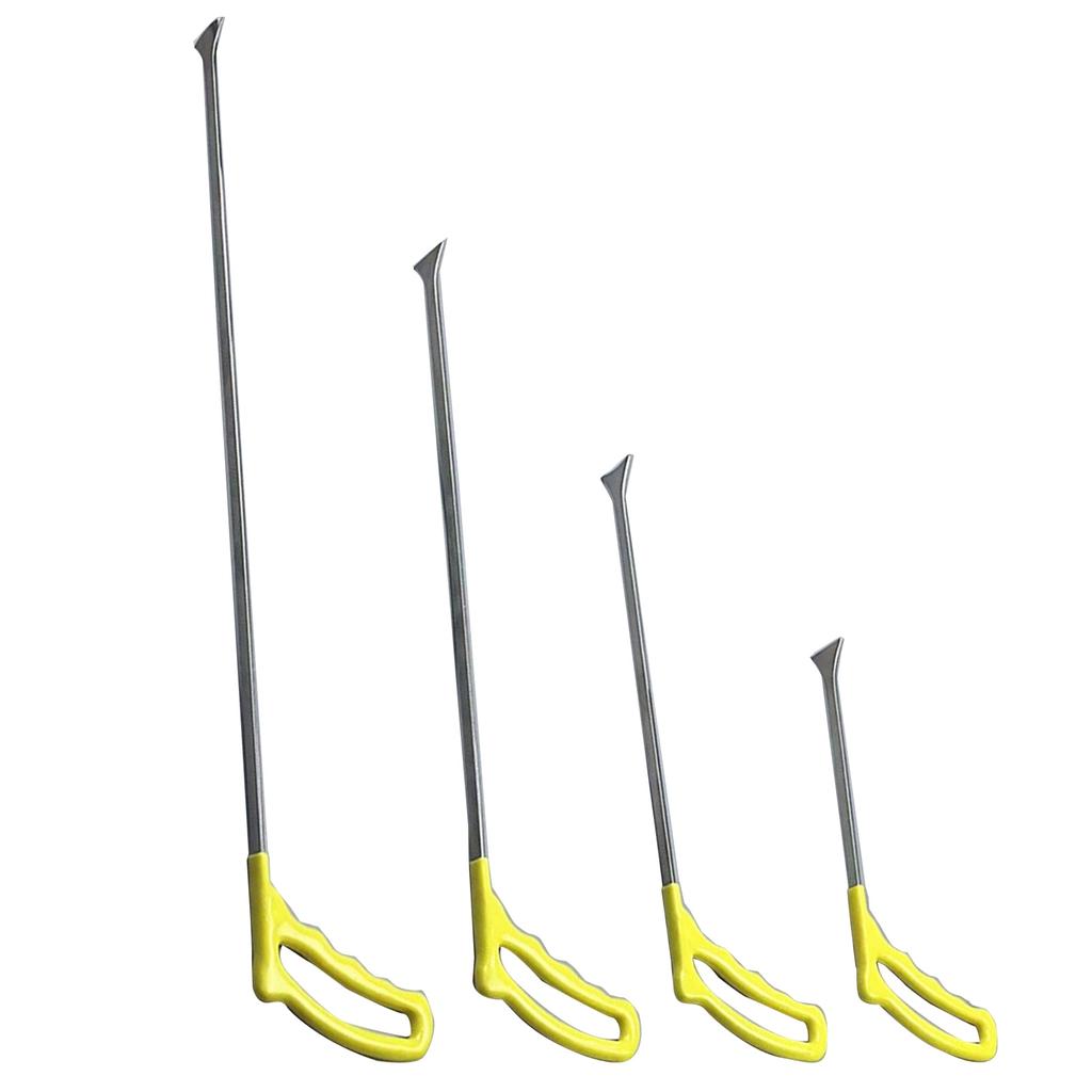 Auto Body Dent Puller Haken Dent Reparatur Flache Haken Edelstahl Push Stangen Körper Dent Entfernung Paintless Dent Reparatur