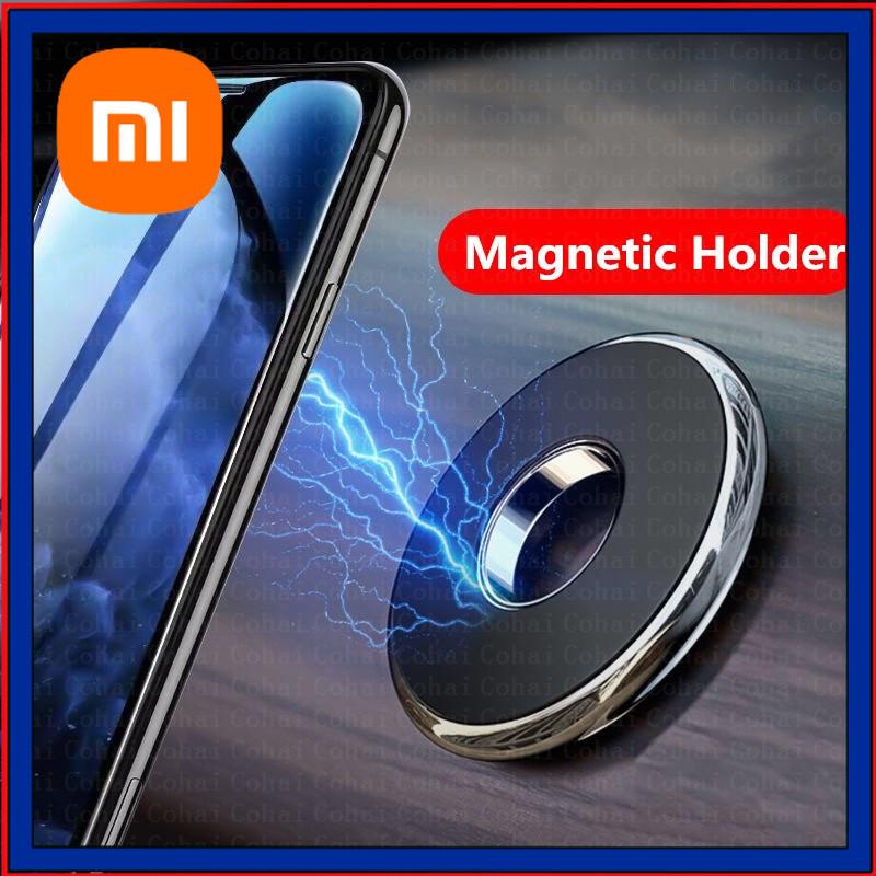 Xiaomi Magnetic Car Phone Holder Dashboard Mini Round Shape Stand For iPhone Samsung Xiaomi Metal Magnet GPS Car Mount For Wall