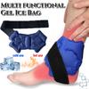 Ankle Brace Ice Pack Wrap Hot Cold Therapy Reusable Gel Cold Pack Ankle Support for Pain Relief Sprains Injury Recovery