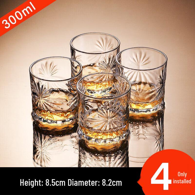 Crystal Whiskey and Cocktail Glass