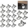 Alloy Shelf Support Pegs 20 Pcs Easy to Assemble Sturdy Brackets for Kitchen Cabinet Bookcase Closet DIY Home Projects