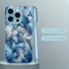 Feathers New Hot-selling Protective Case Phone Case Metallic Paint Glass PhoneCase for iPhone 17 16 15 14 13 12pm Pro Plus