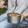 Titanium Food Storage Container Leakproof Lunch Box Outdoor Home Office Adult Use 900ml 1500ml
