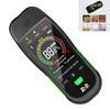 Digital Mold Detector Backlit LCD Screen 2 Pins Wood Humidity Tester Auto Power Off Portable for Walls Firewood Drywall Concrete