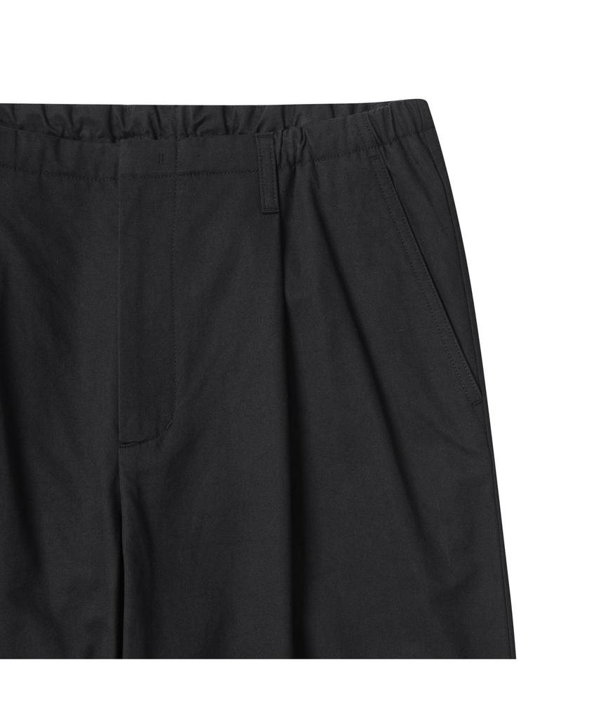 Keoseuuteommellou Black Wide Fit Cotton Setup Pants Cwpas25242Bkx