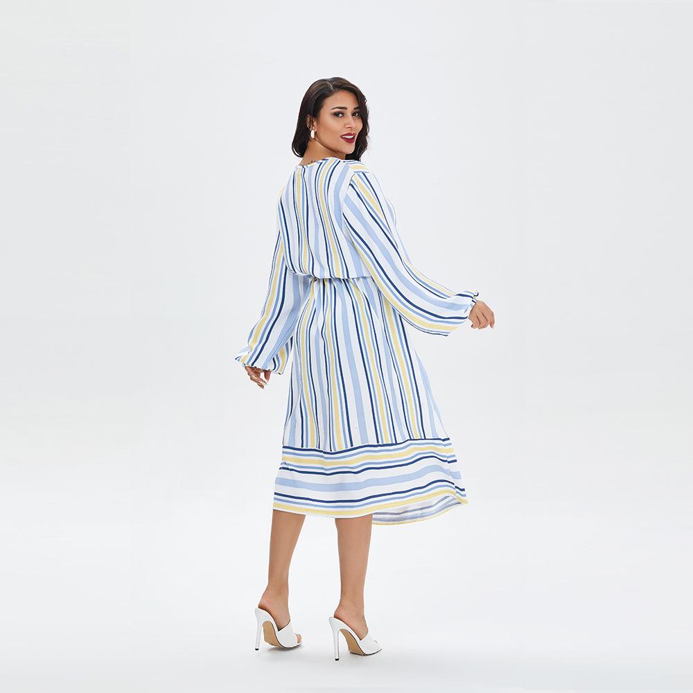 Plus Size Arabic Muslim Casual Robe - Spring/Summer Middle Eastern Dress